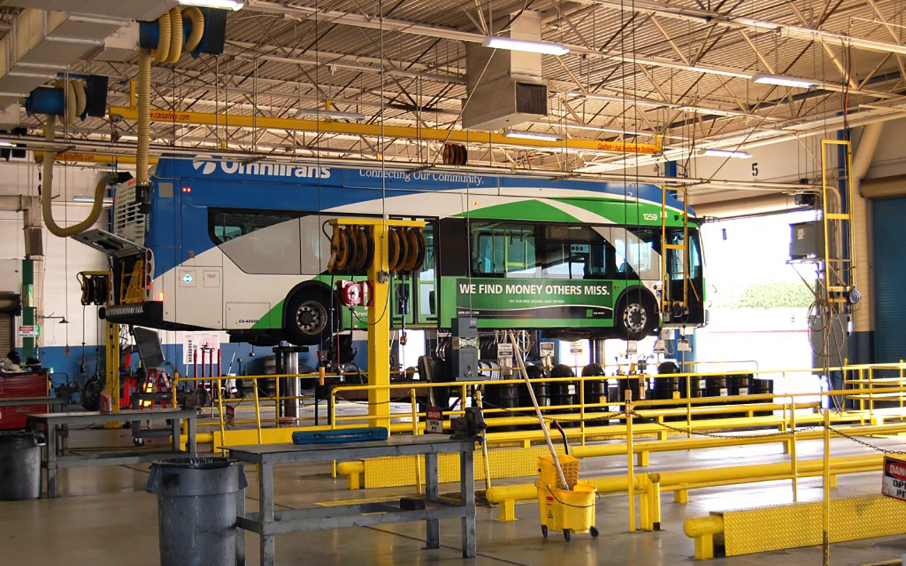 Omnitrans Rapid Bus Transit — East Valley Maintenance Facility & SbX Green Line