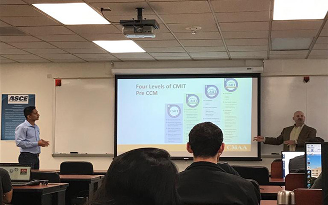 Congratulations to Ashish Rajmane, CMIT, on a Successful CMIT Presentation with CMAA