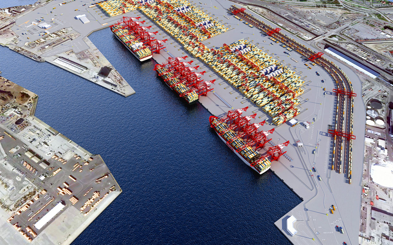 Port of Long Beach — Various Projects since 2006, including Middle Harbor Redevelopment Program
