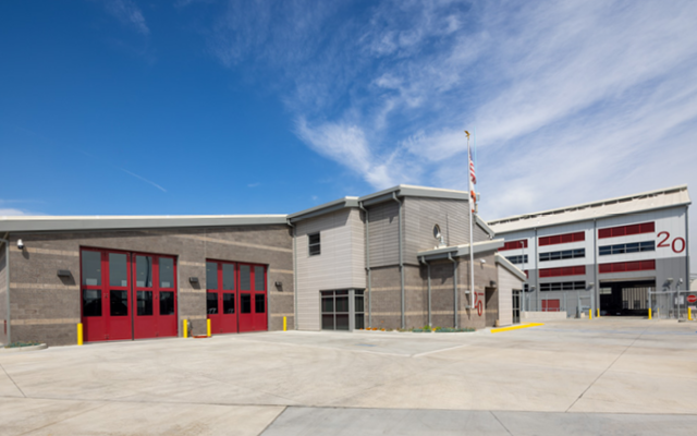 Fireboat Station 20 at Pier D, Port of Long Beach, CA