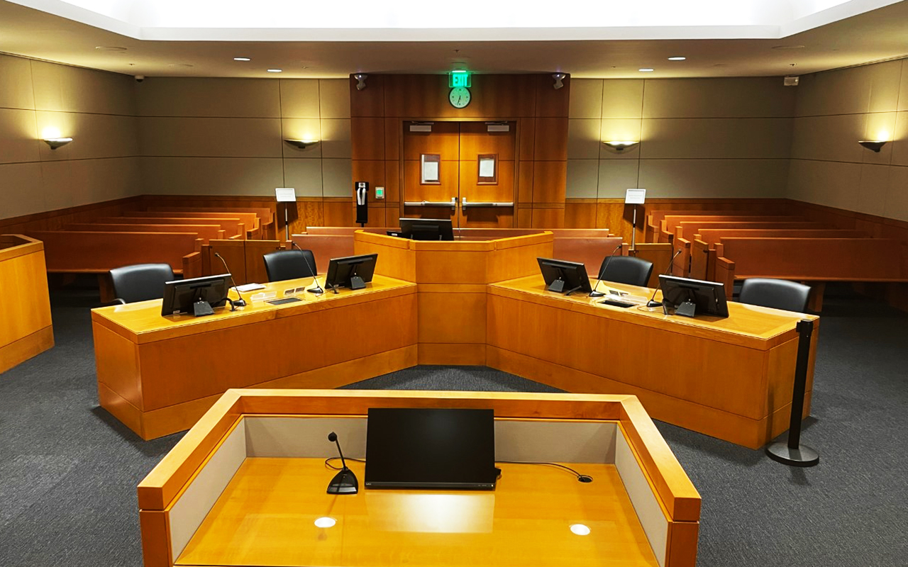 Roybal Federal Building and US Courthouse, USBC Audio Video Courtroom Infrastructure, Los Angeles, CA