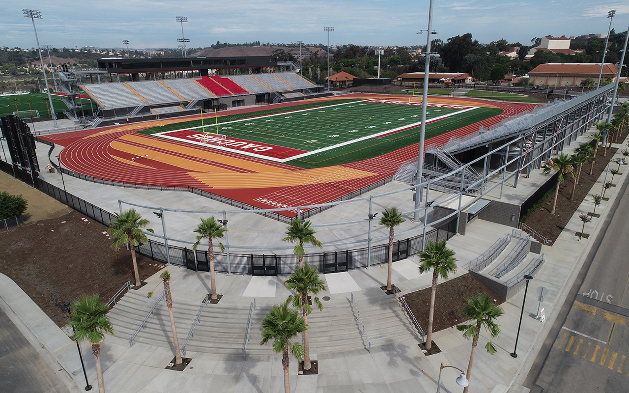 Saddleback College Athletics Stadium and Site Improvements, Mission Viejo, CA