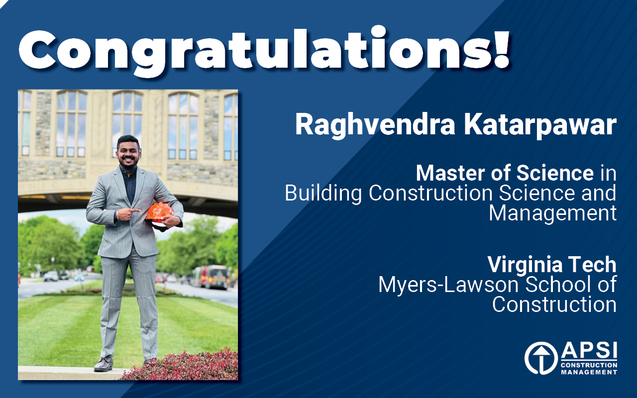  Celebrating Raghvendra Katarpawar’s Graduation from Virginia Tech!